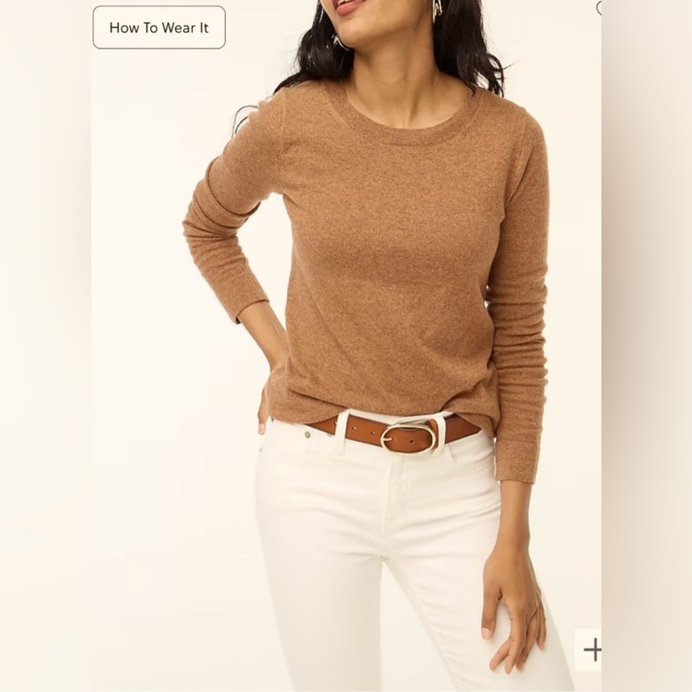 J.Crew “Teddie” Crewneck Sweater